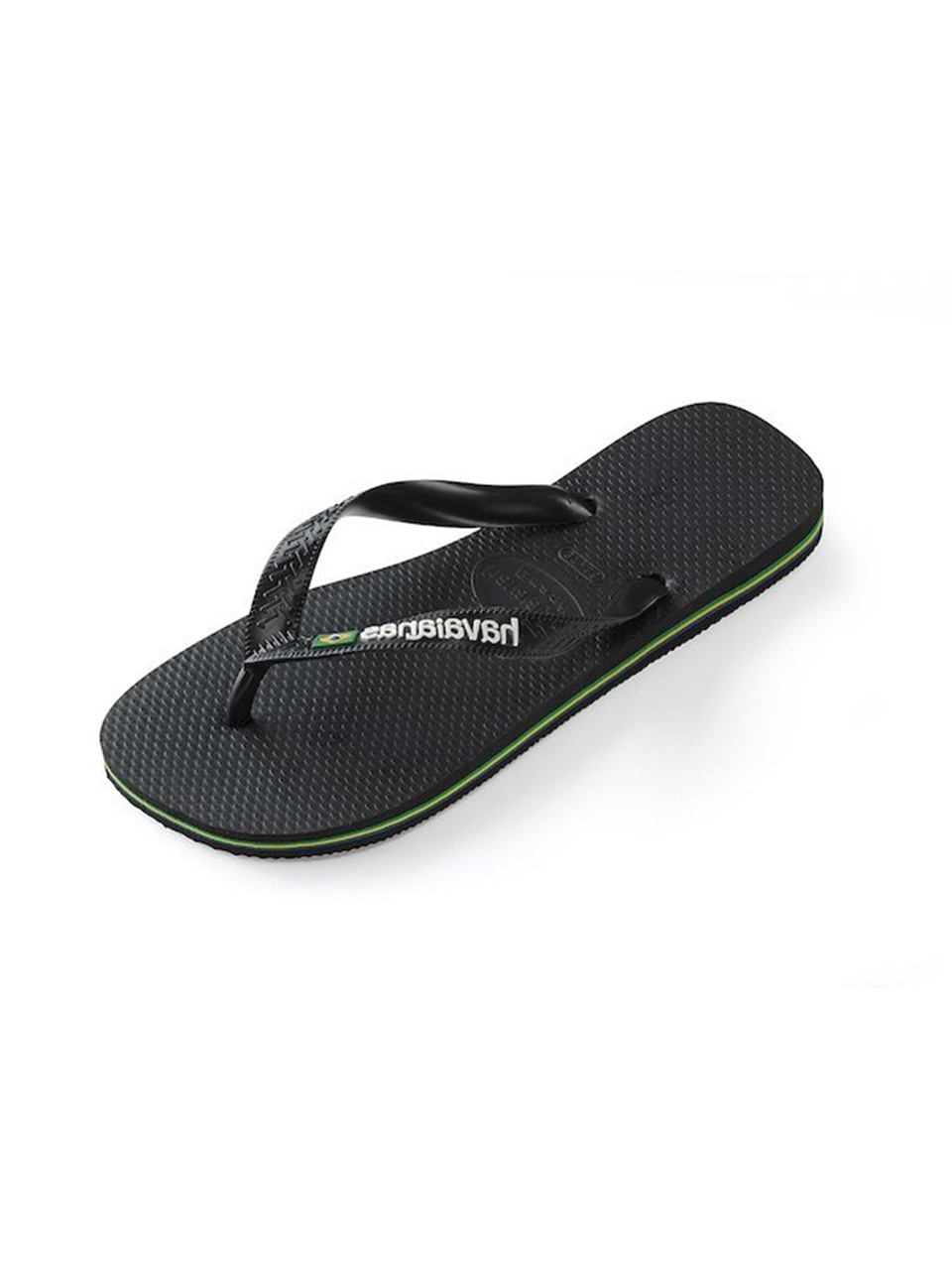 Havaianas Brasil Logo Black