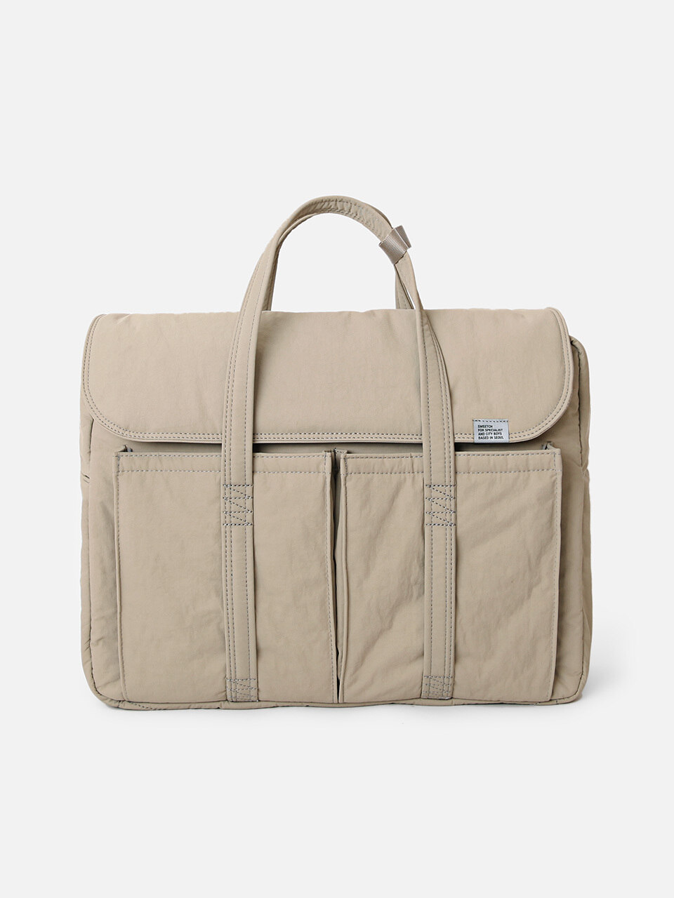스위치]CITY BOYS BRIEFCASE 002 Sand