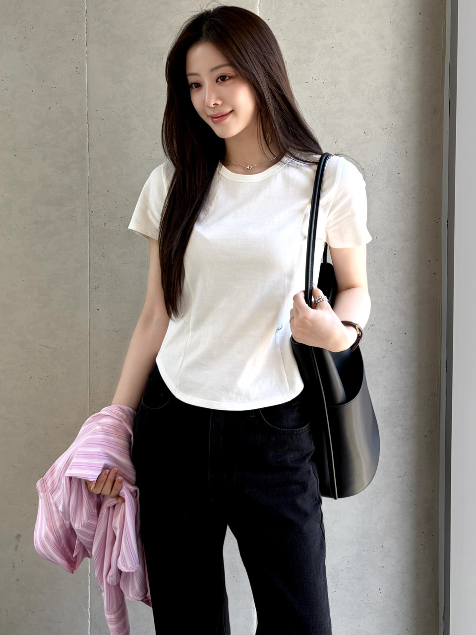 SIGNATURE CROP T-SHIRT [7COLORS]