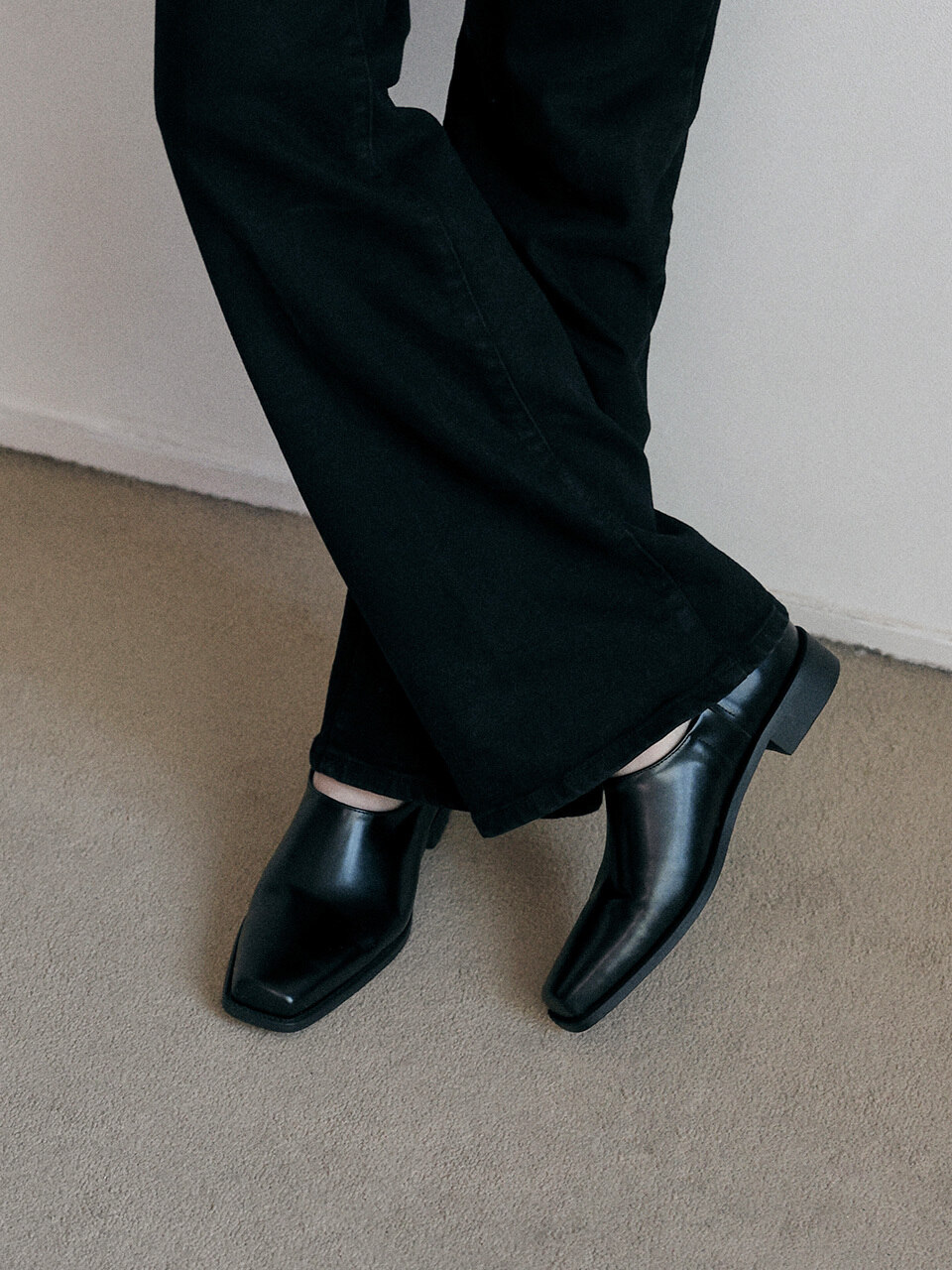 COPE Square Loafers (2color)