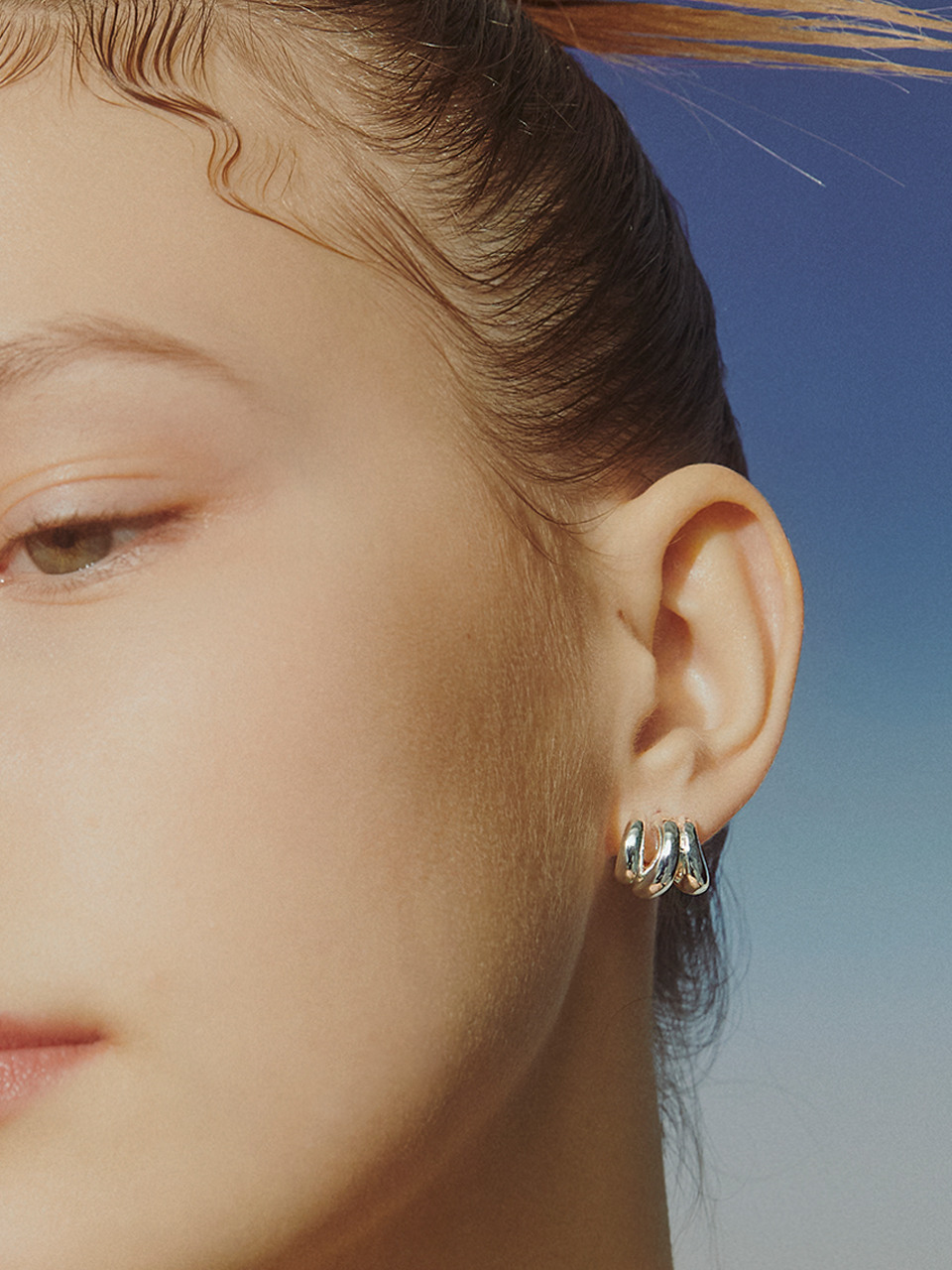 Серьги lilies earring