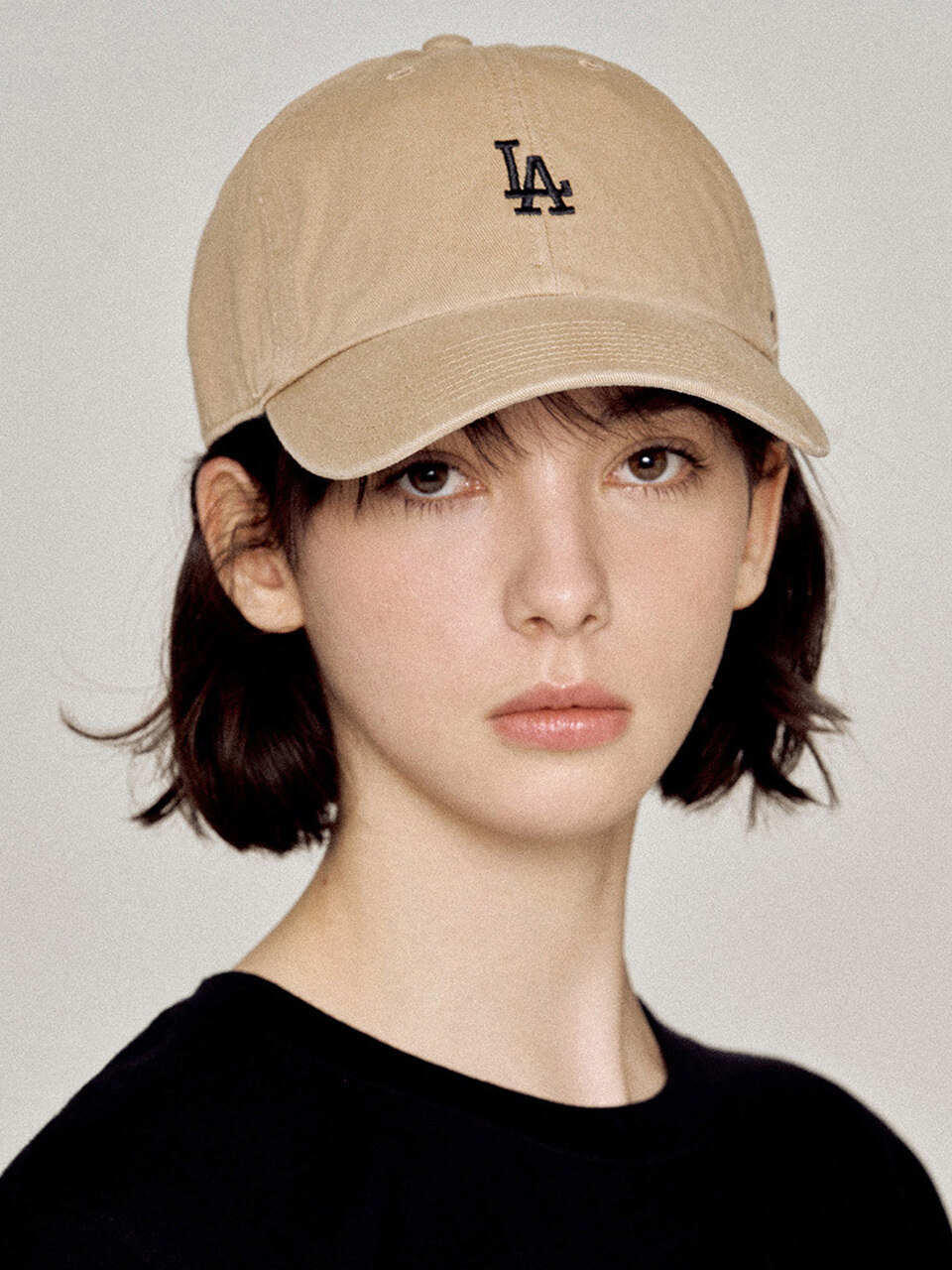 47 Brand LA малое лого болкэп Khaki MLB