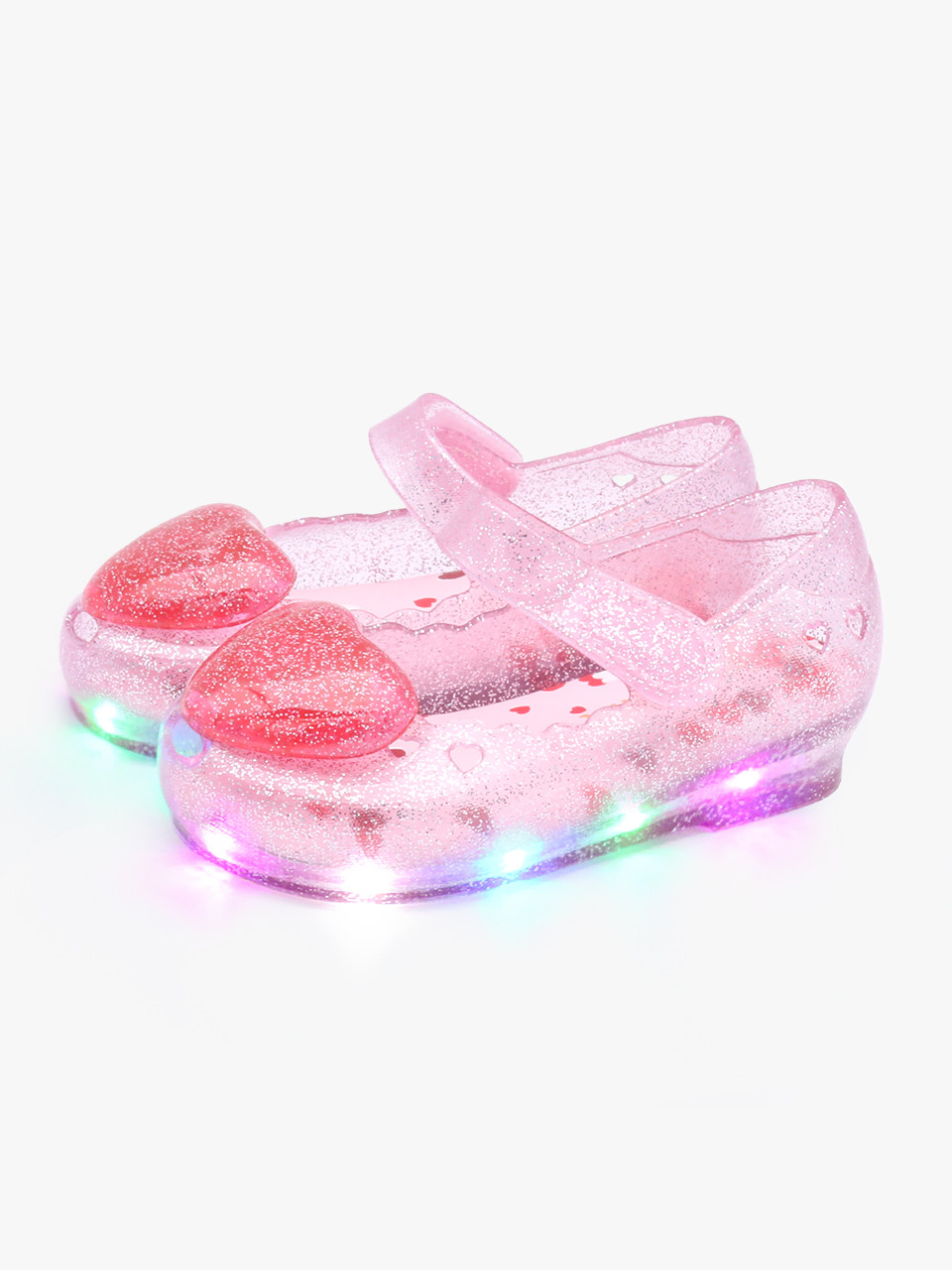Светящиеся LED желе-туфли для девочек