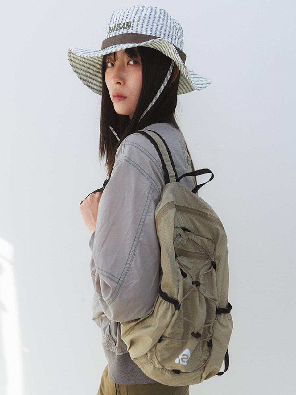 Ultra-light Compact PocketBag V2 Nylon - Latte