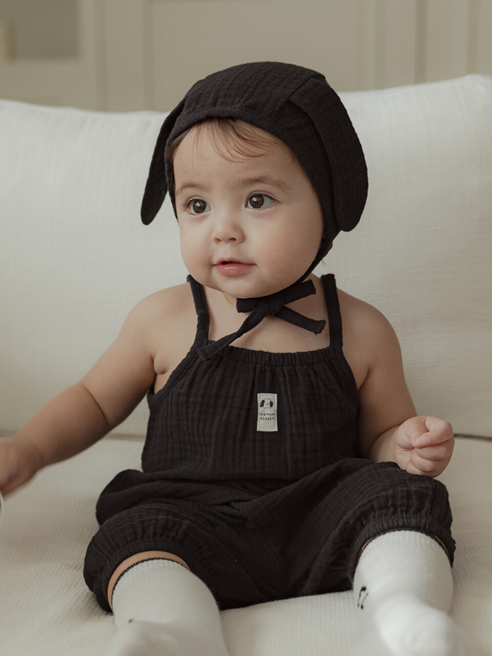 Babymong майка + шаровары сет Black B3HT0302-BK