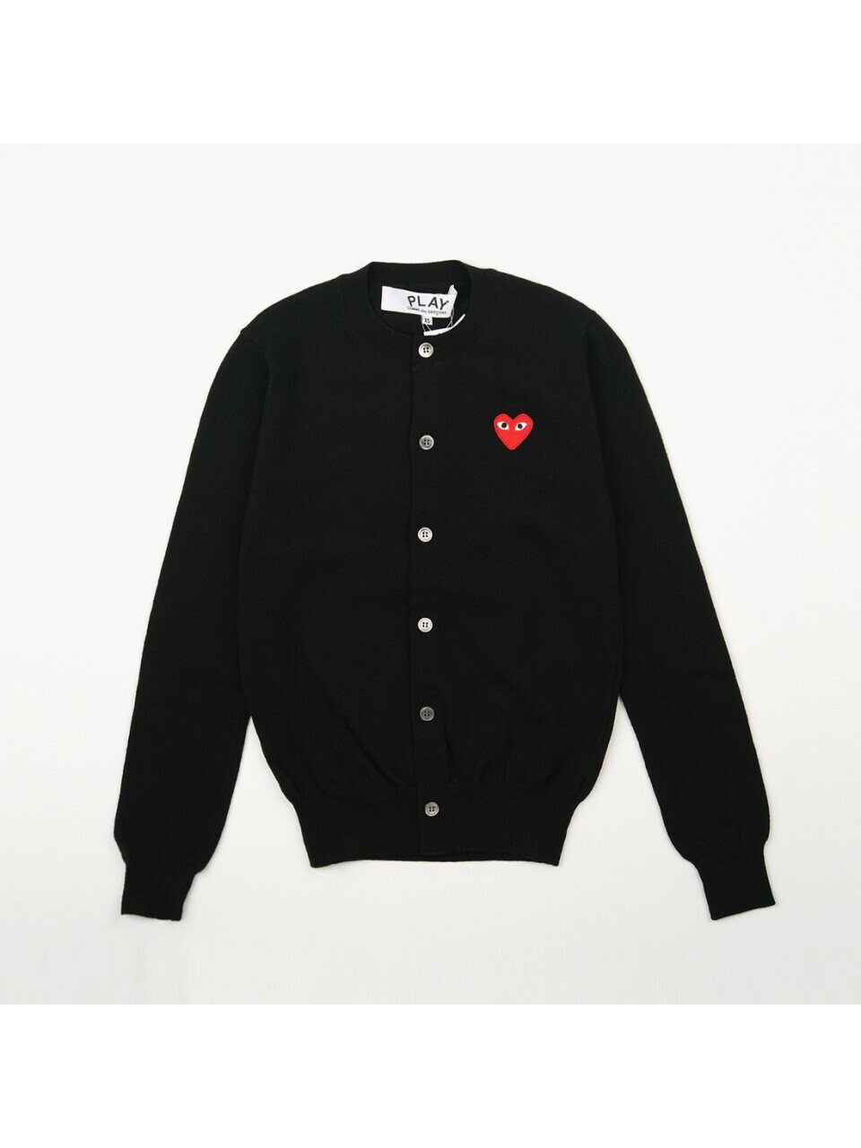 [Comme des Garcons] кардиган Red Heart Black AXN007051 1