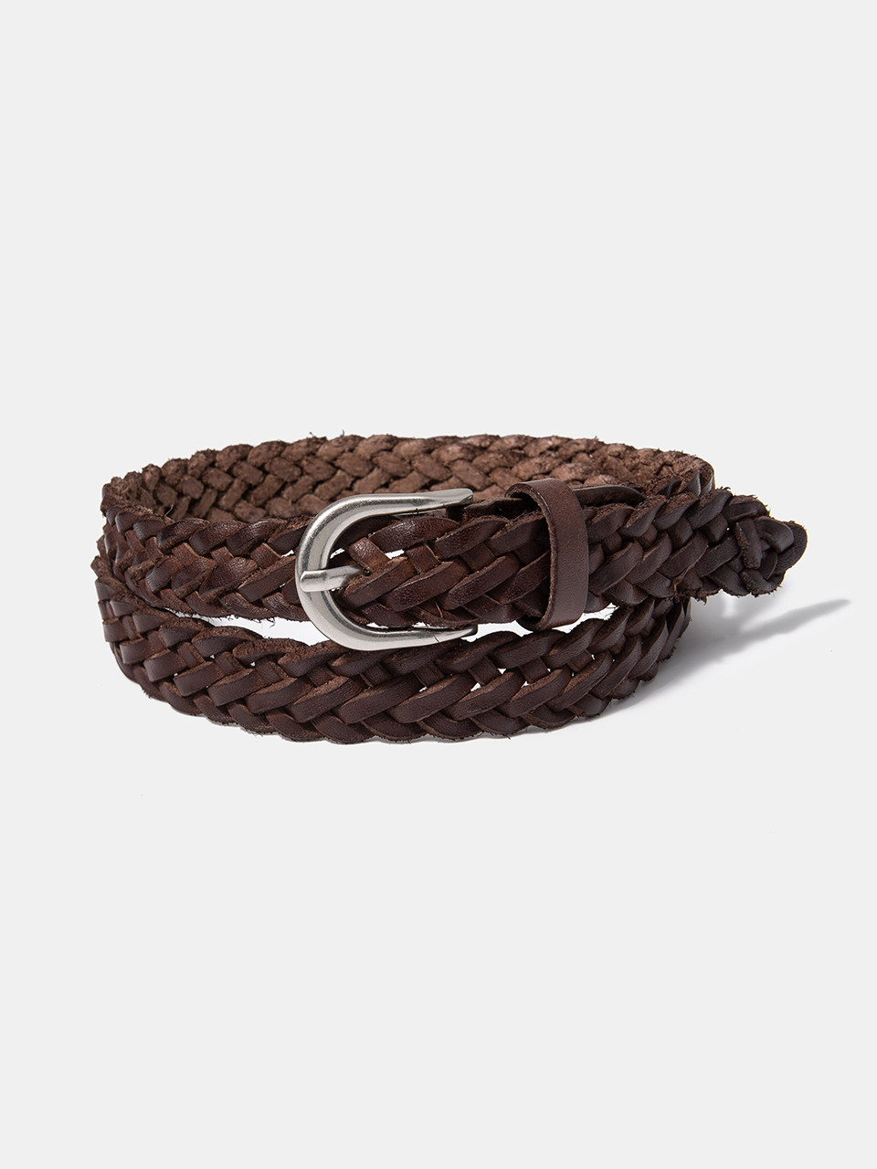 mesh round belt (T012_brown)