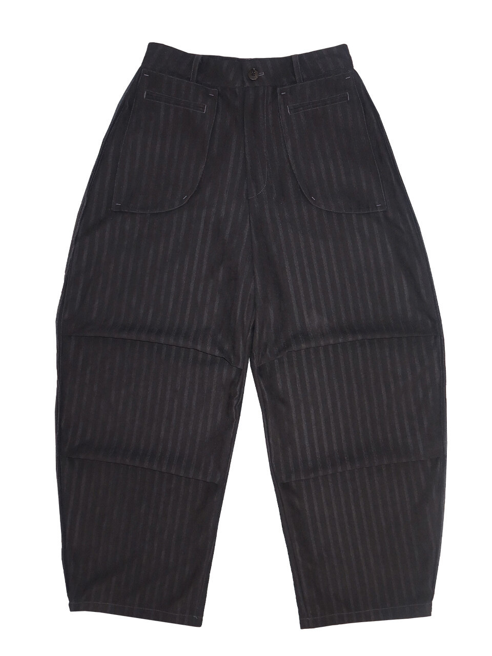 【ODLYWORKSHOP】Ustle Stripe Knee Dart Trousers 3Colors ODLYWORKSHOP】Ustle Stripe Knee Dart Trousers 3Colors