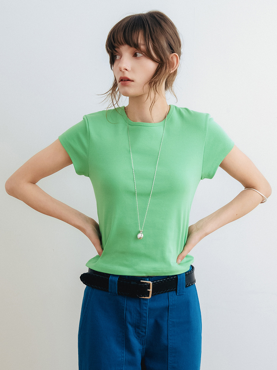 Essential Script Logo Tshirt_7colors