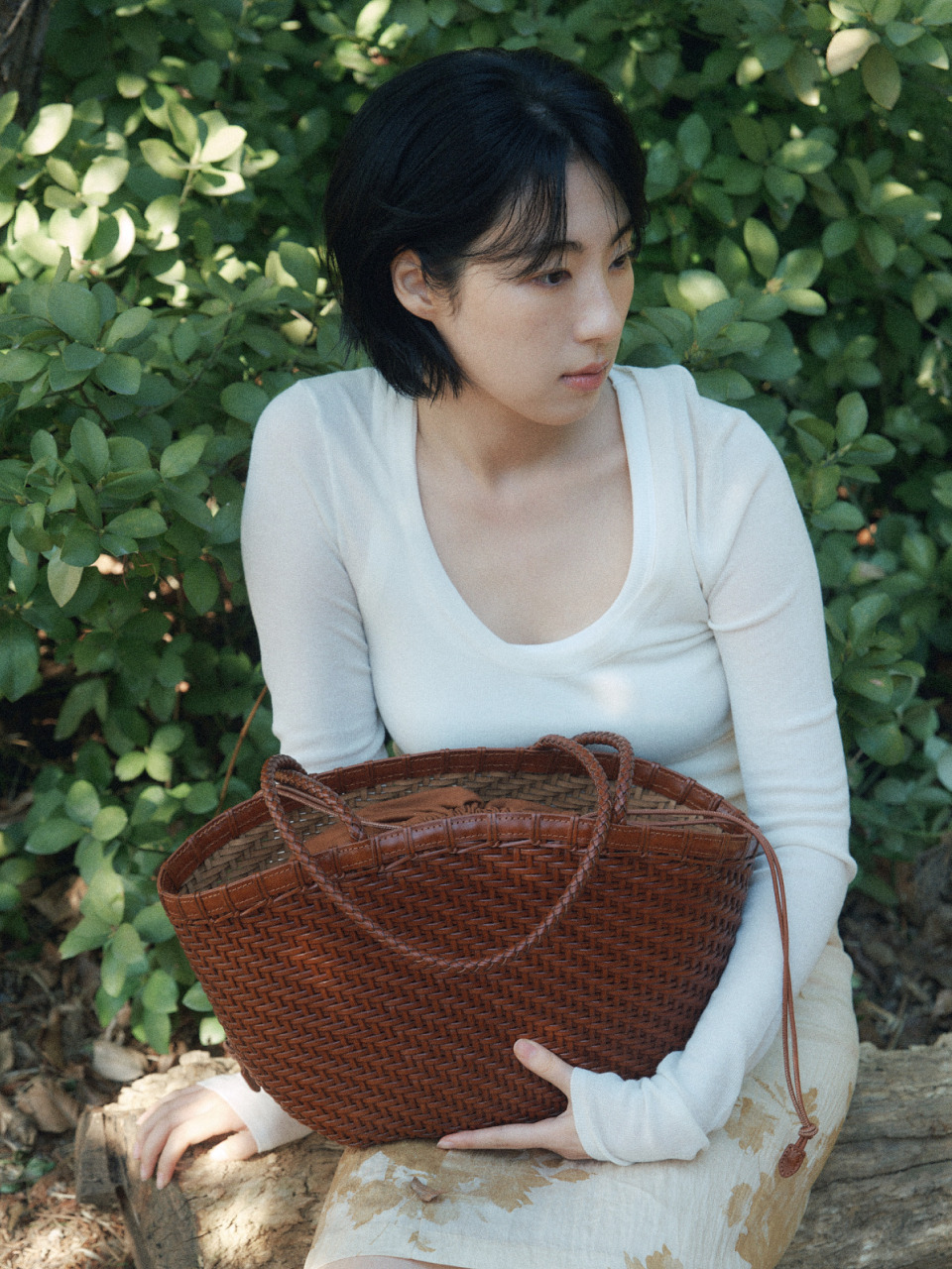 TWIG BASKET GRAND BAG_2colors