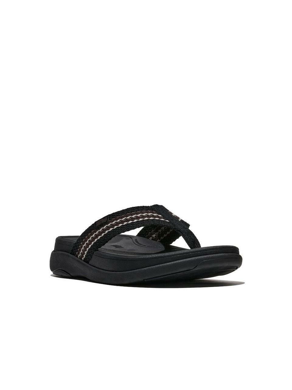 Мужские сандалии GO Stripe Webbing Topost Black Mix (FT64K1T095)