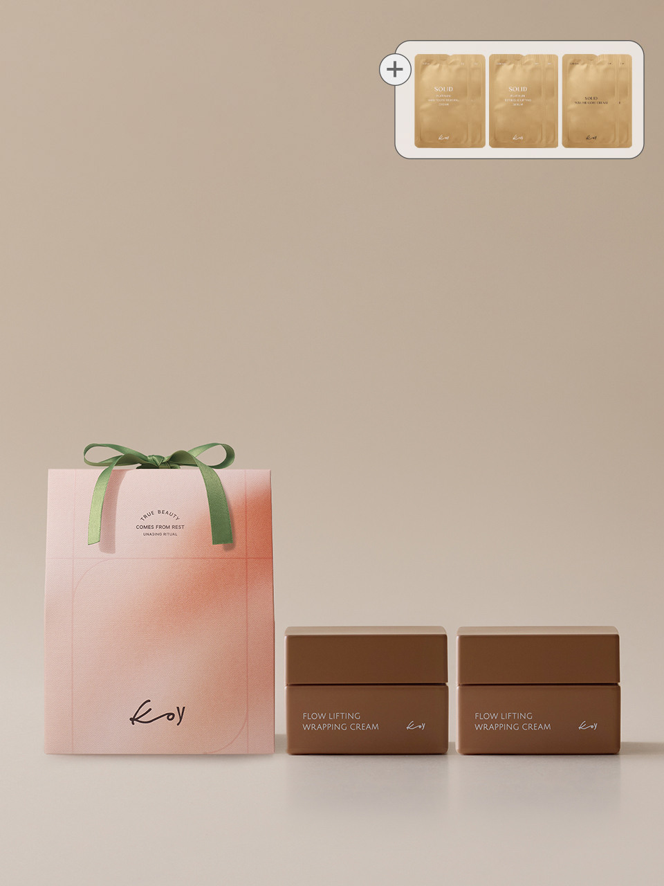 Flow Lifting обёртывающий крем 50ml+50ml + GIFT