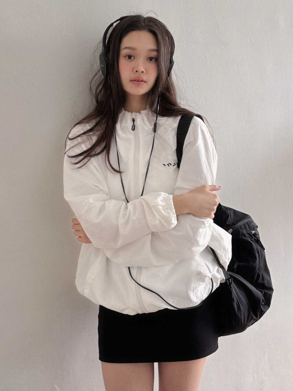 Ветровка из нейлона INJI Active White