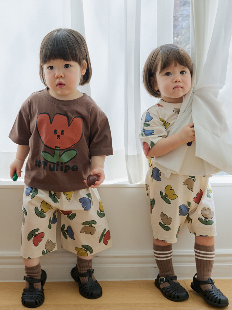 Комплект с укороченными брюками Tulip Pop C3SL1105-BR