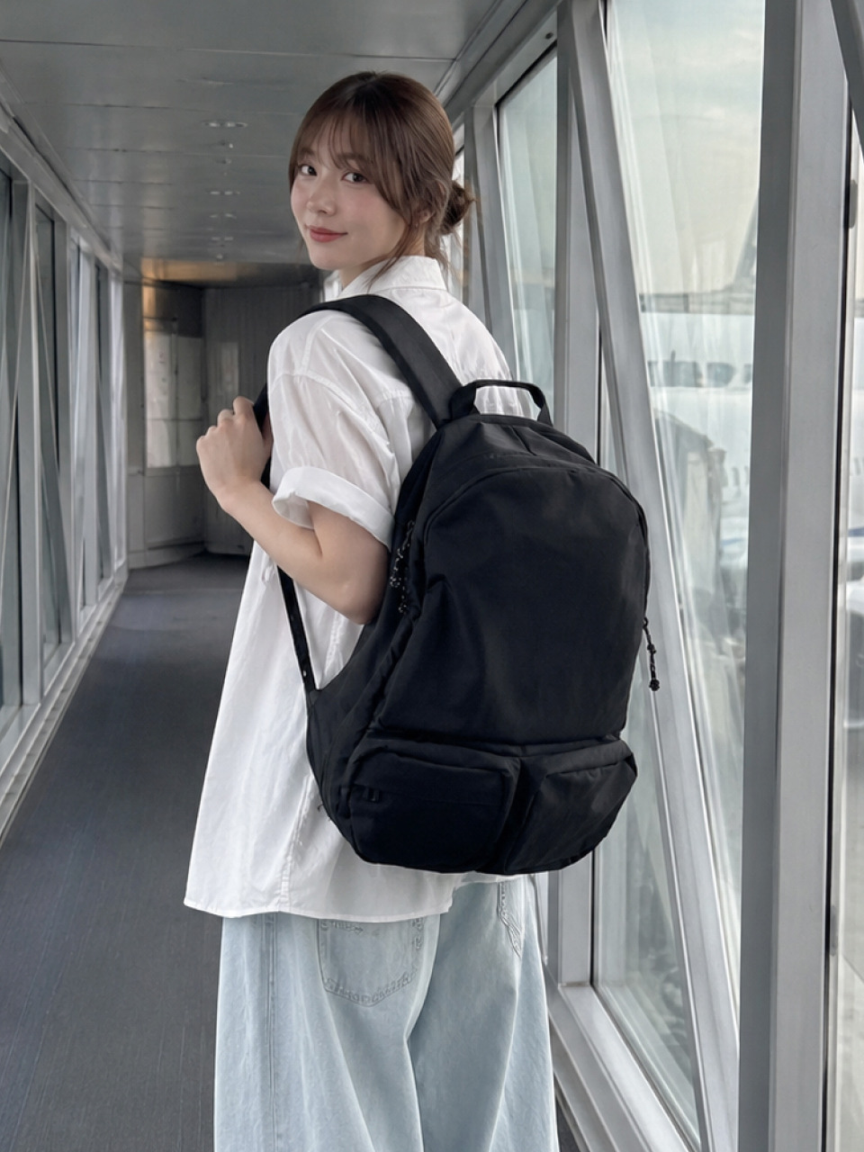 Turing W45 Backpack Daily Travel Laptop Big Bag черный