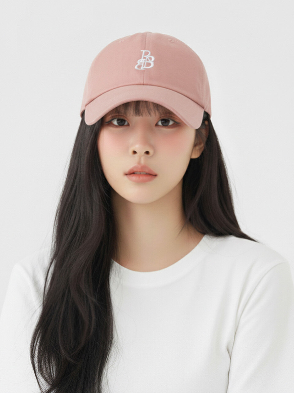 RBB Signature Small логотип Ball Cap - Dust розовый