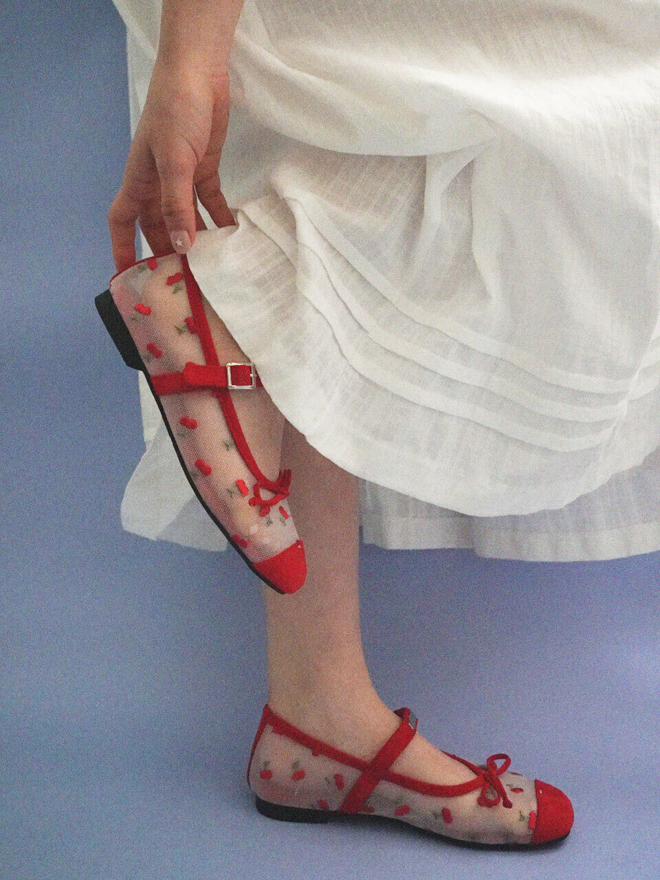 omn Mesh Flat Shoes _2colors