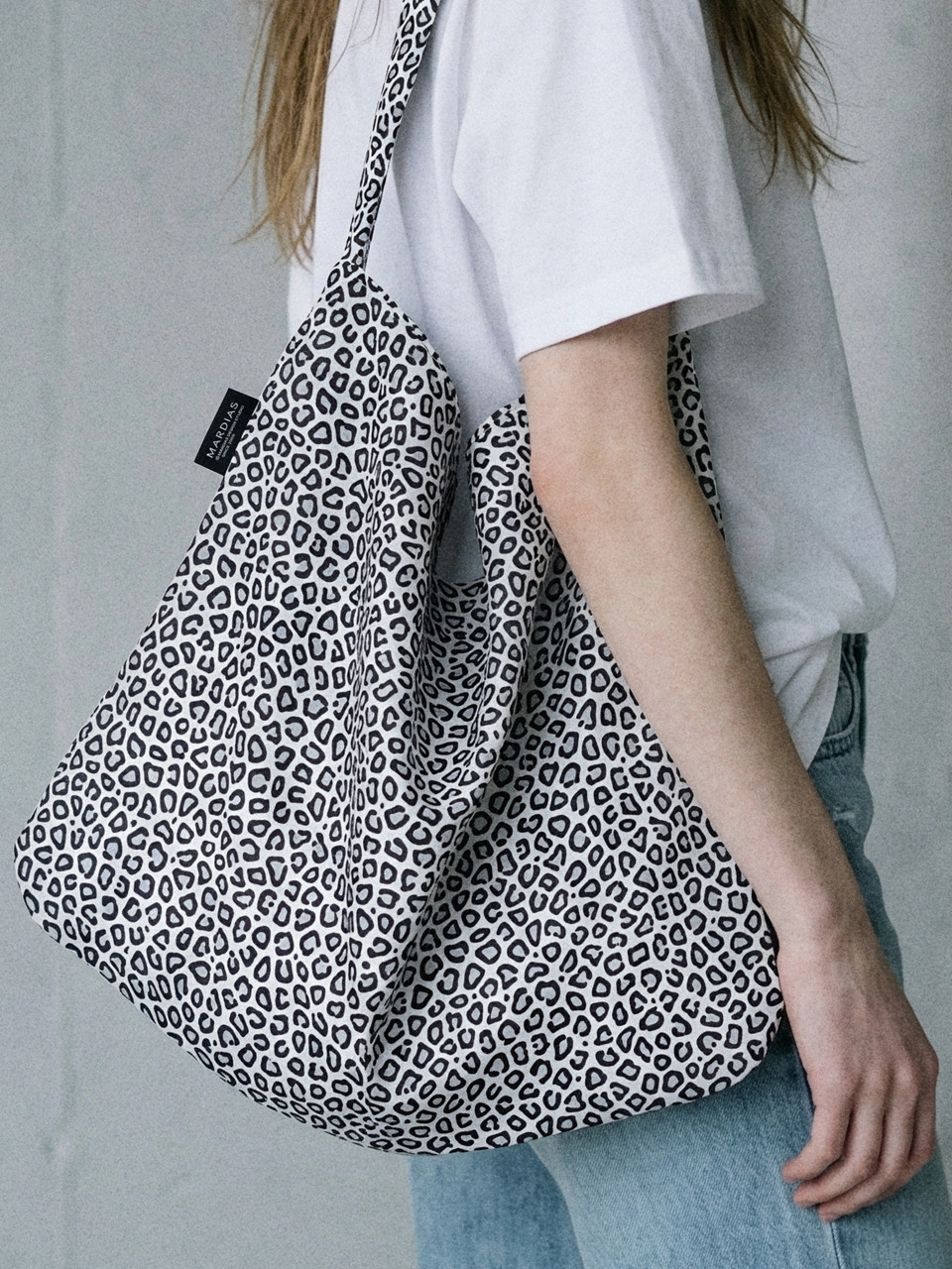 Leopard(White) Eco Bag